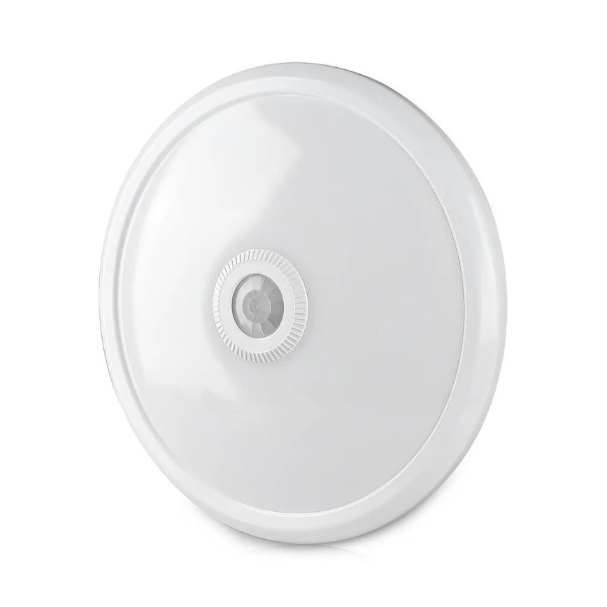 Lámpara de techo LED con sensor CHIP SAMSUNG LED/12W/230V 6400K Ø 29 cm