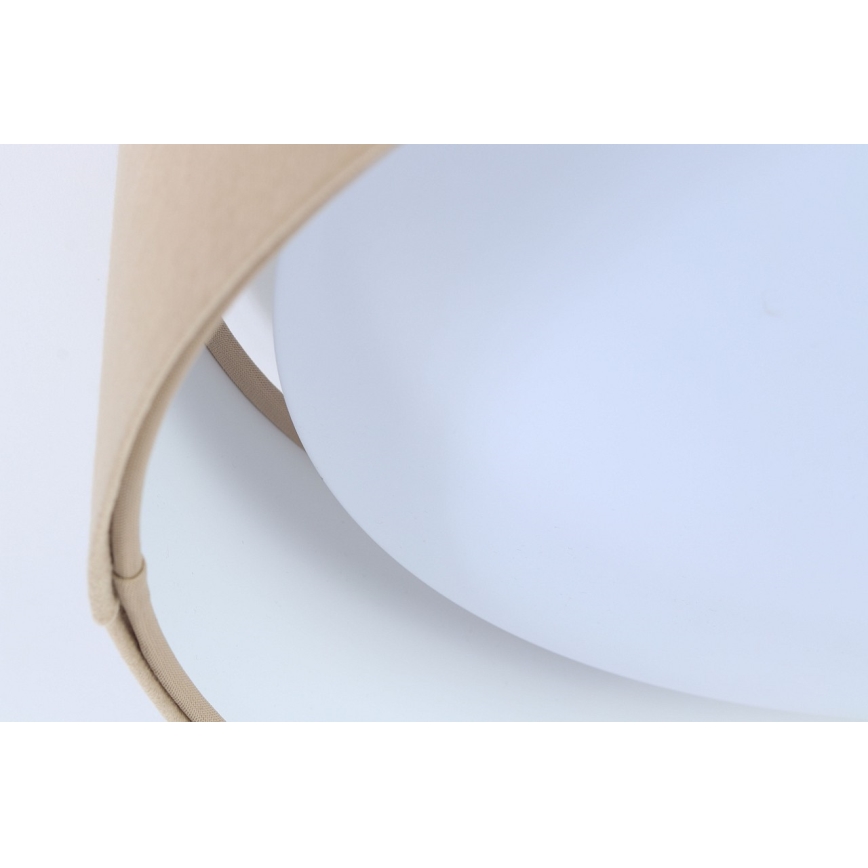 Lámpara de techo LED GALAXY 1xLED/24W/230V Ø 44 cm beige/blanco