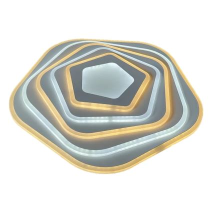 Lámpara de techo LED regulable LED/125W/230V 3000-6500K + mando a distancia
