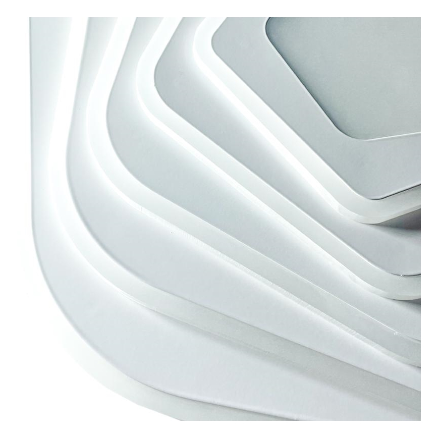 Lámpara de techo LED regulable LED/125W/230V 3000-6500K + mando a distancia