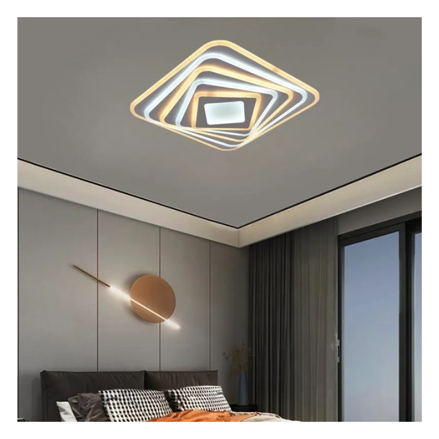 Lámpara de techo LED regulable LED/150W/230V 3000-6500K + mando a distancia