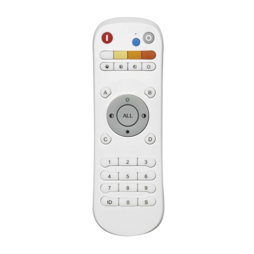 Lámpara de techo LED regulable LED/40W/230V 2700K-6000K cuadrada + mando a distancia