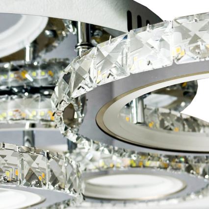 Lámpara LED de techo regulable LED/120W/230V 3000-6500K + mando a distancia