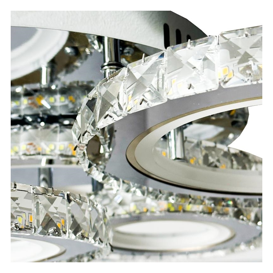 Lámpara LED de techo regulable LED/120W/230V 3000-6500K + mando a distancia
