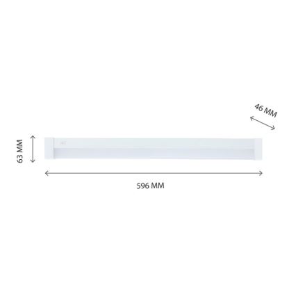 Lámpara LED debajo del gabinete AQUATICA LED/15W/230V 6000K IP44