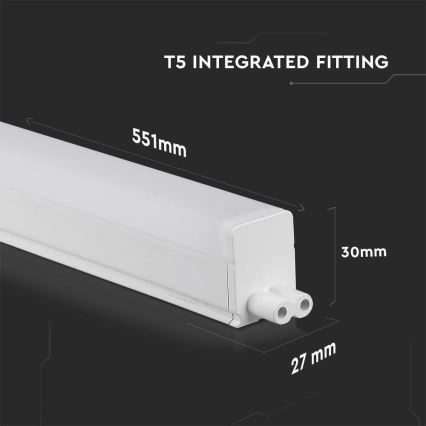 Lámpara LED debajo del gabinete SAMSUNG CHIP LED/7W/230V 3000K 55 cm
