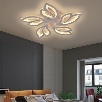 Lámpara de techo LED regulable LED/65W/230V 3000-6500K con mando a distancia