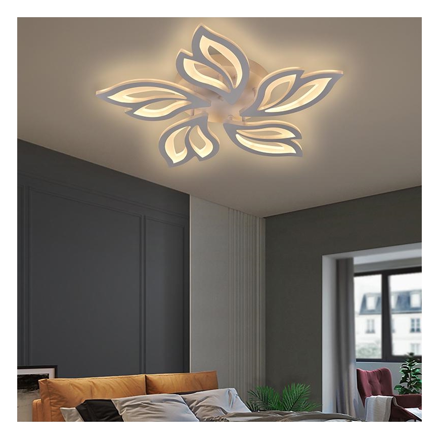 Lámpara de techo LED regulable LED/65W/230V 3000-6500K con mando a distancia