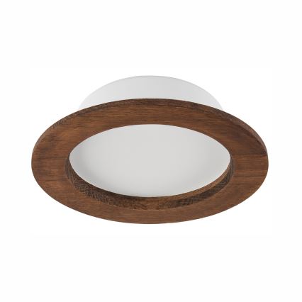 Lámpara empotrada LED WOODY SPOT LED/12,5W/230V 3000K cereza Ø 16 cm