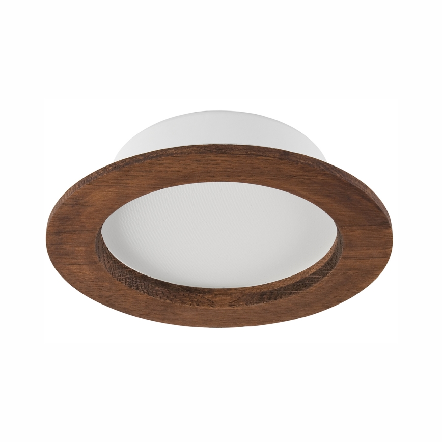 Lámpara empotrada LED WOODY SPOT LED/12,5W/230V 3000K cereza Ø 16 cm