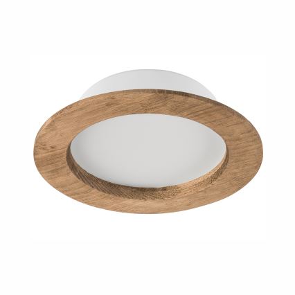 Lámpara empotrada LED WOODY SPOT LED/12,5W/230V 4000K nogal Ø 16 cm