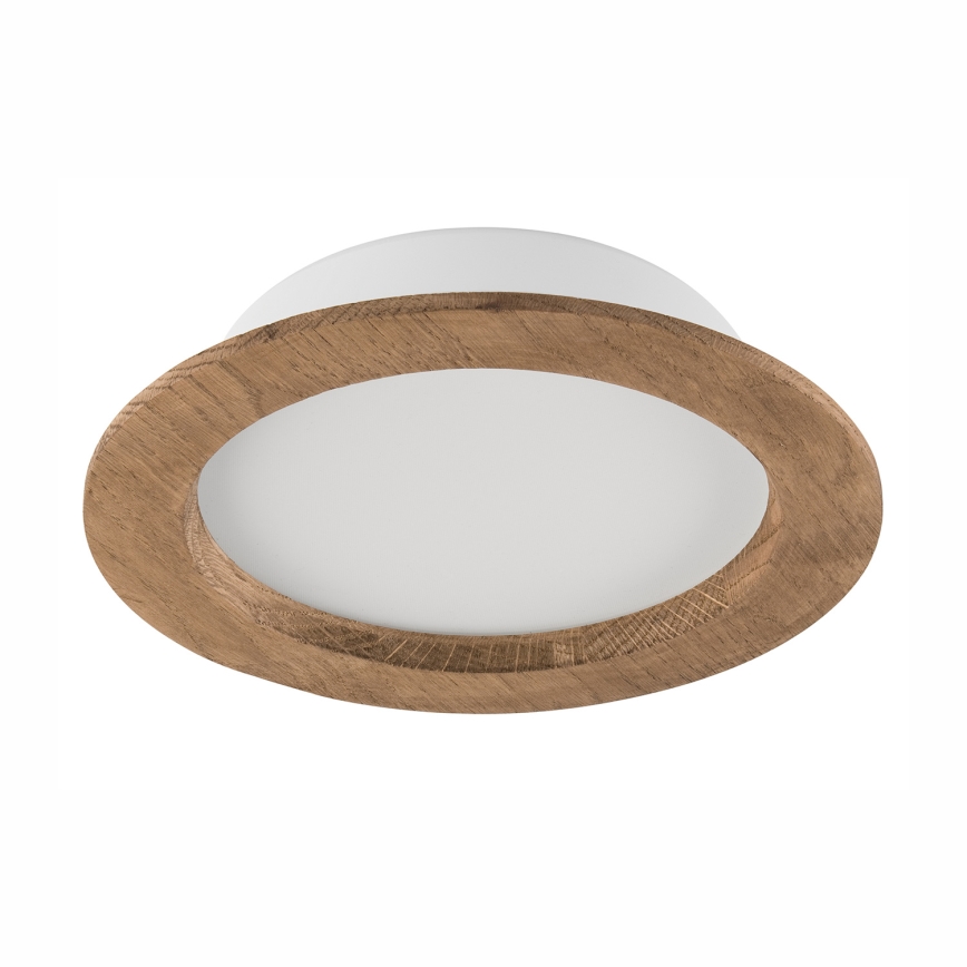 Lámpara empotrada LED WOODY SPOT LED/16,5W/230V 4000K nogal Ø 18,5 cm