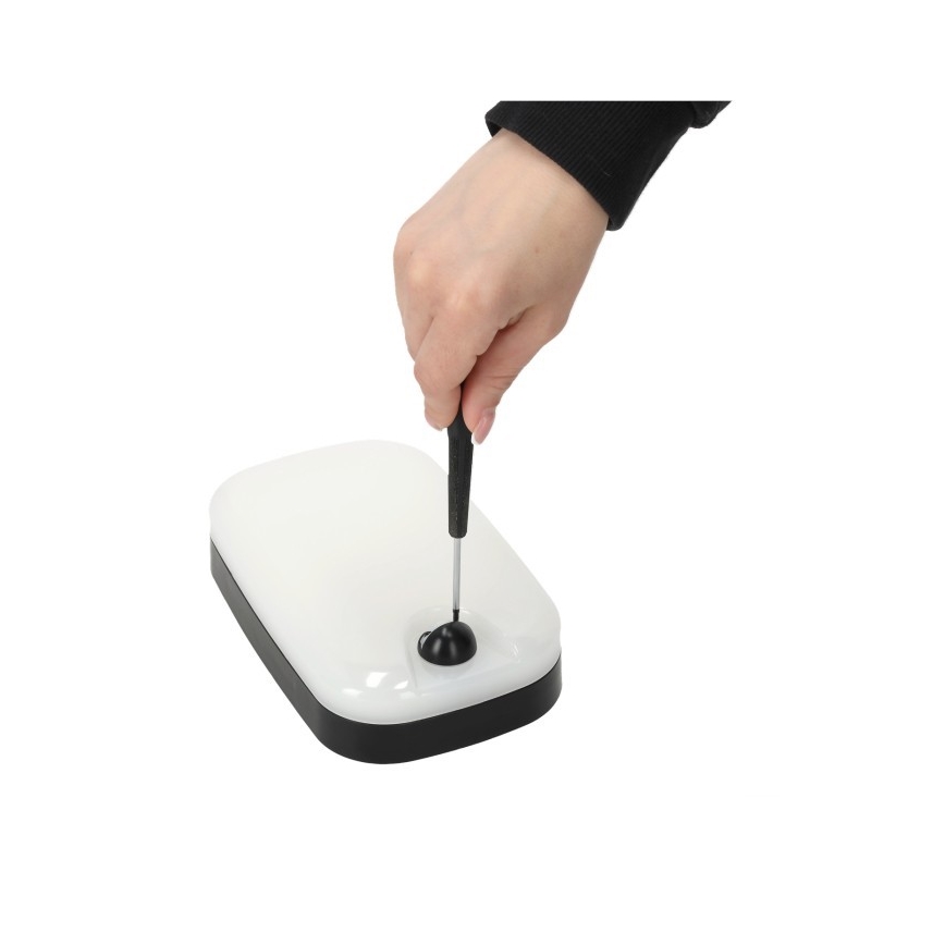 Lámpara de pared LED exterior con sensor de movimiento y crepúsculo BAVANO LED/15W/230V 3000/4000/5700K IP54
