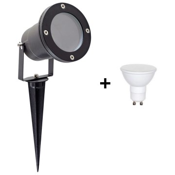 Lámpara LED exterior BLAKE 2 GU10/6W/230V IP65
