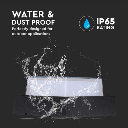 Lámpara de pared LED para exterior LED/7W/230V 3000K IP65