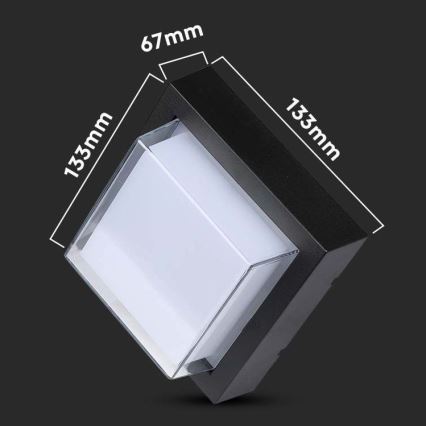 Lámpara de pared LED para exterior LED/7W/230V 3000K IP65