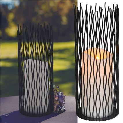 Lámpara decorativa LED exterior NYBORG LED/2xAA 35 cm IP44 blanco cálido