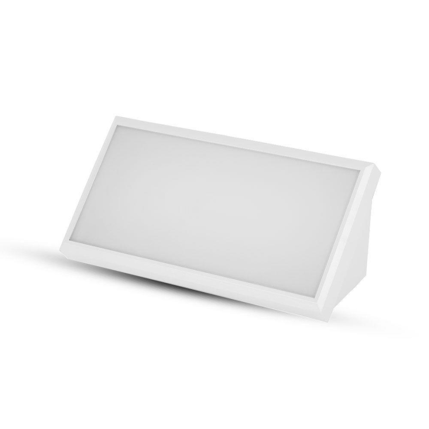 Lámpara de pared LED para exterior LED/12W/230V 4000K IP65 blanca