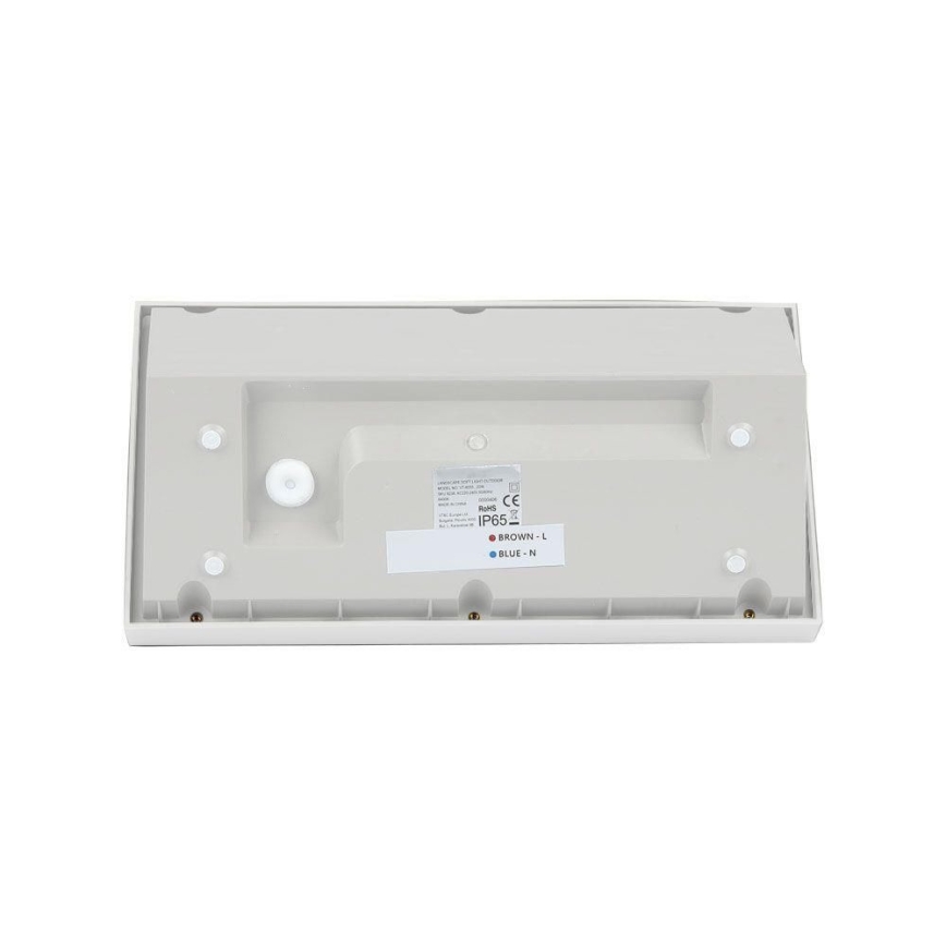 Lámpara de pared LED para exterior LED/12W/230V 4000K IP65 blanca