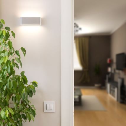 Lámpara de pared LED para exterior LED/12W/230V 4000K IP65