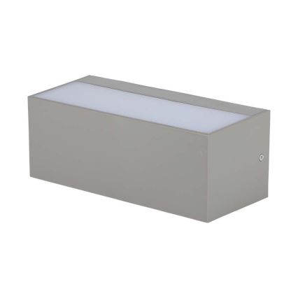 Lámpara de pared LED para exterior LED/12W/230V 4000K IP65
