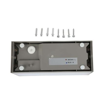 Lámpara de pared LED para exterior LED/12W/230V 4000K IP65
