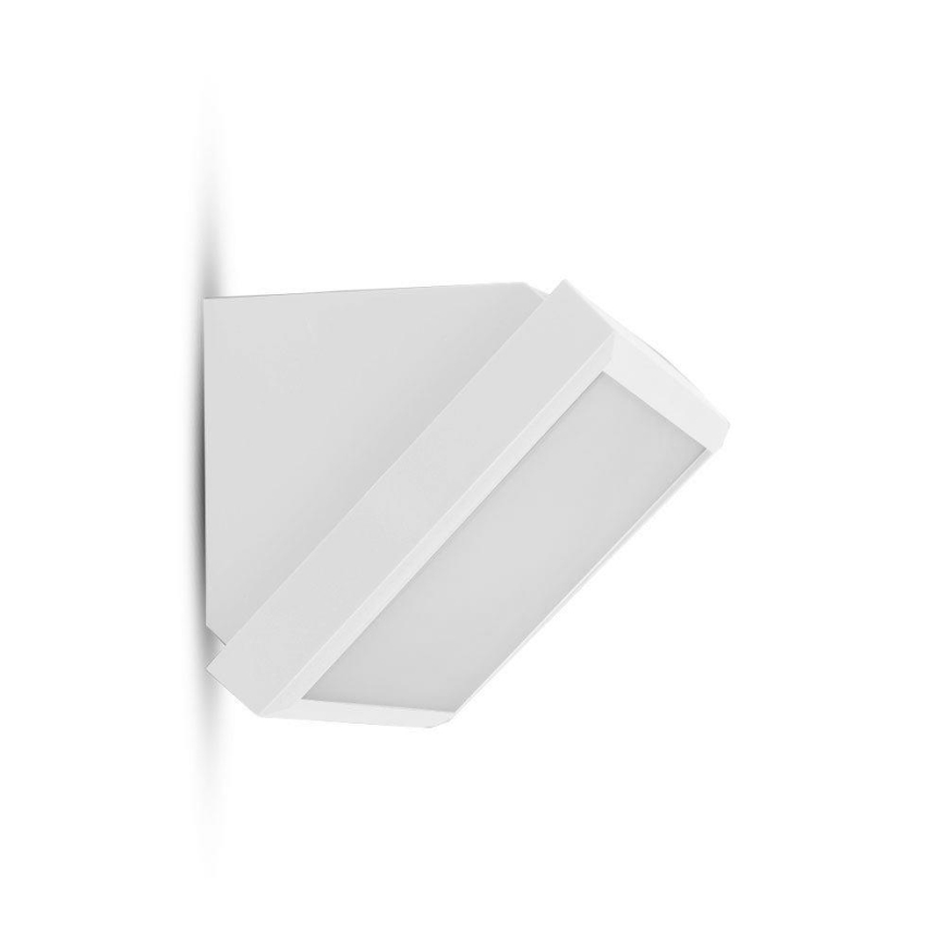Lámpara de pared LED para exterior LED/12W/230V 6400K IP65 blanca