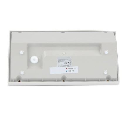 Lámpara de pared LED para exterior LED/20W/230V 6400K IP65 blanca