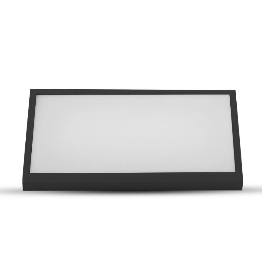Lámpara de pared LED exterior LED/20W/230V 6400K IP65 negra