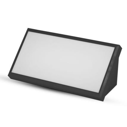 Lámpara de pared LED exterior LED/20W/230V 6400K IP65 negra