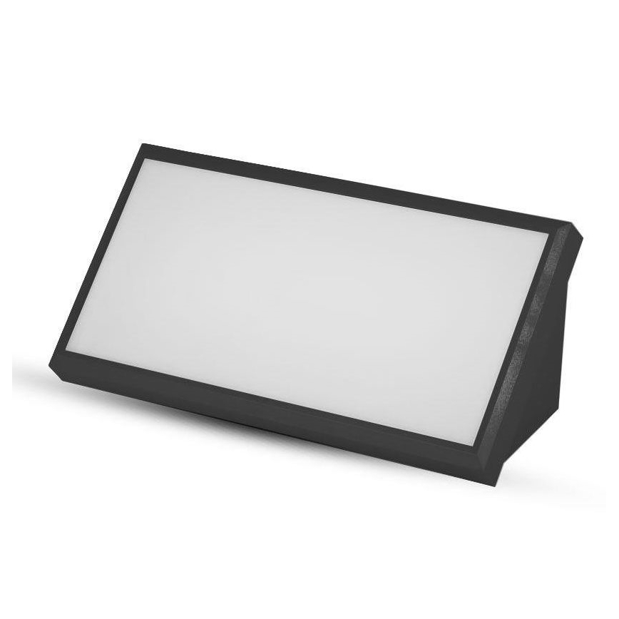 Lámpara de pared LED exterior LED/20W/230V 6400K IP65 negra