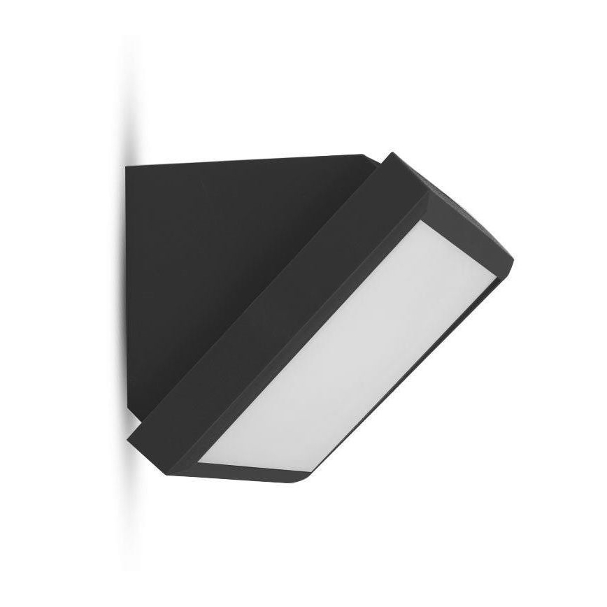 Lámpara de pared LED exterior LED/20W/230V 6400K IP65 negra
