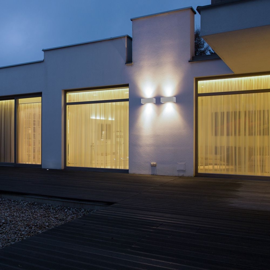 Lámpara de pared LED para exterior LED/9W/230V 6400K IP65