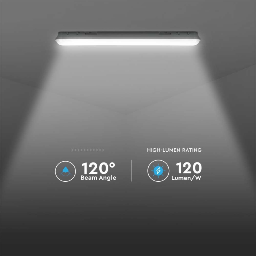 Lámpara LED fluorescente técnica M-SERIES LED/48W/230V 4000K 150cm IP65