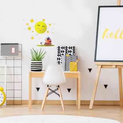 Lámpara de pared LED para niños 1xLED/0,6W/3xAAA