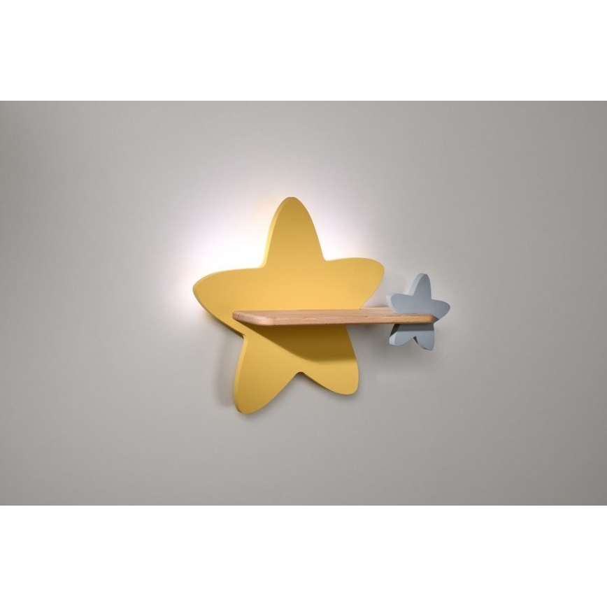 Lámpara de pared infantil LED con estante STAR LED/5W/230V,