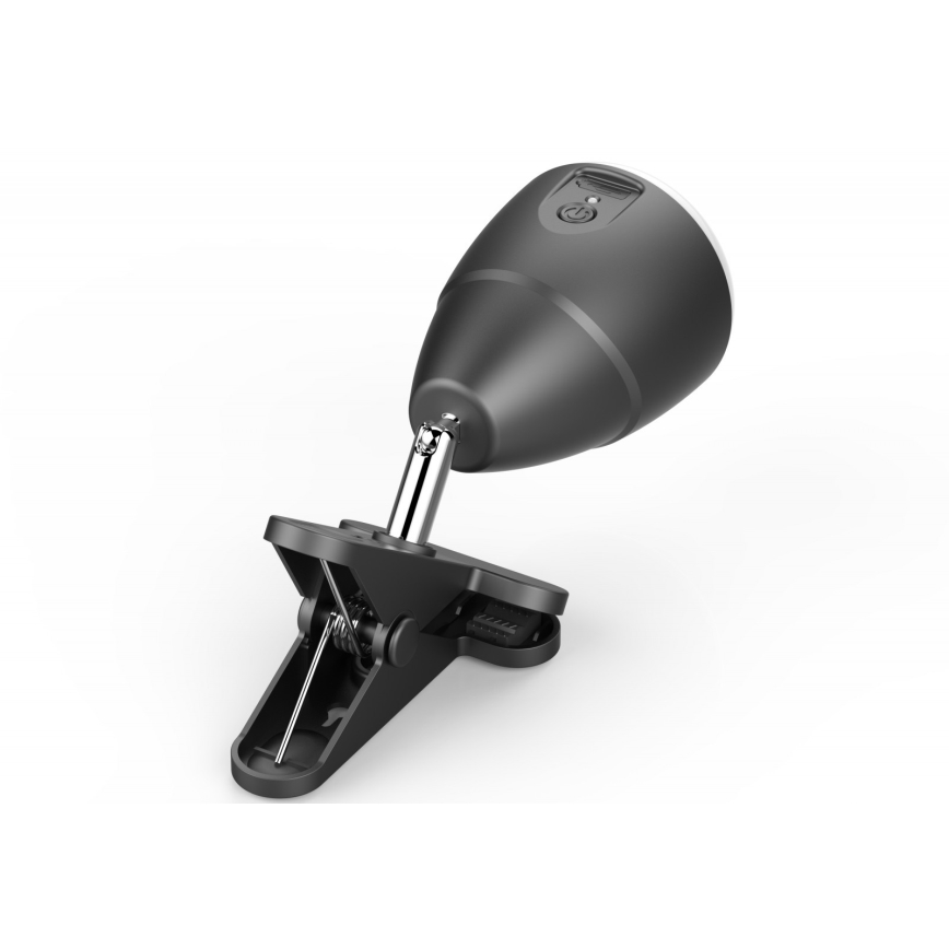 Lámpara LED KLIP con carga USB LED/5W/5V 4000K