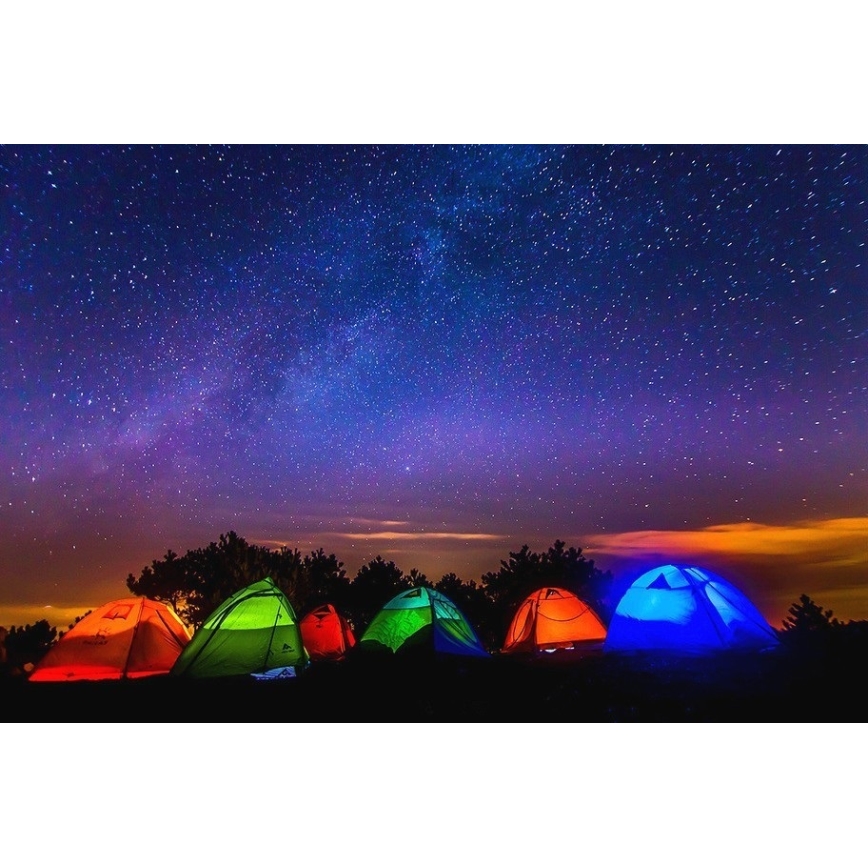 Lámpara LED KLIP con carga USB LED/5W/5V 4000K