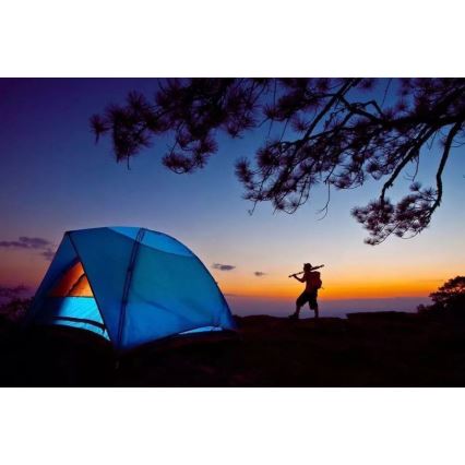 Lámpara LED KLIP con carga USB LED/5W/5V 4000K
