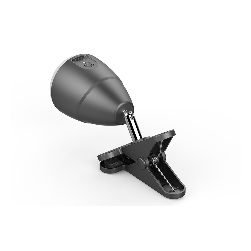 Lámpara LED KLIP con carga USB LED/5W/5V 4000K