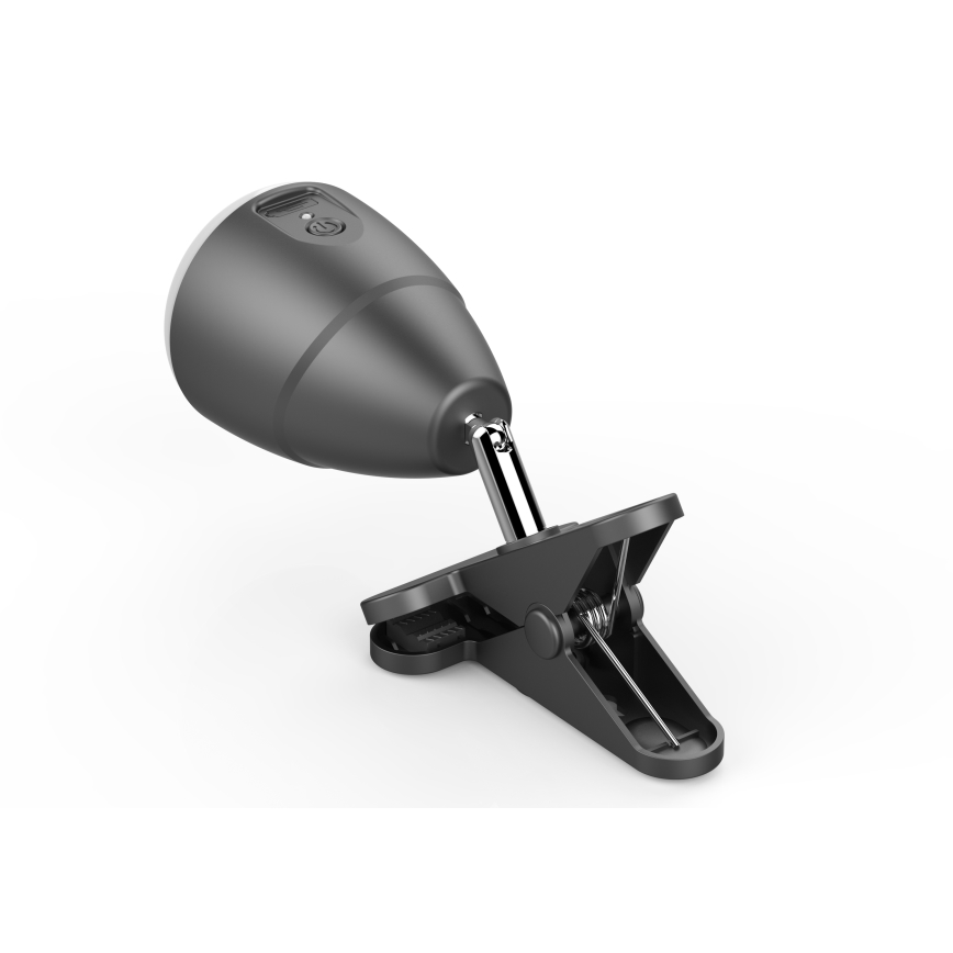 Lámpara LED KLIP con carga USB LED/5W/5V 4000K