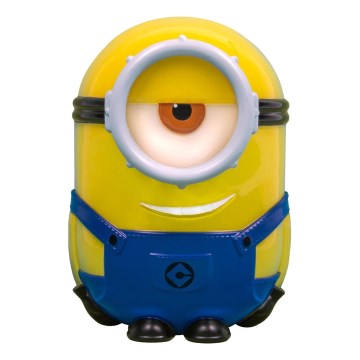 Lámpara LED nocturna infantil MINIONS LED/2xAAA