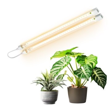 Lámpara LED para cultivo de plantas GROWLY 2xLED/8,5W/230V blanca