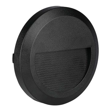 Lámpara LED para escaleras exterior LED/2W/230V IP65 3000K negra
