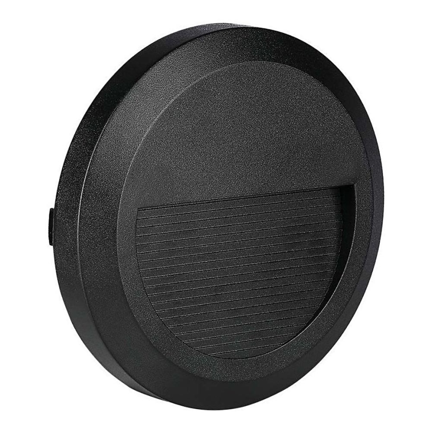 Lámpara LED para escaleras exterior LED/2W/230V IP65 3000K negra