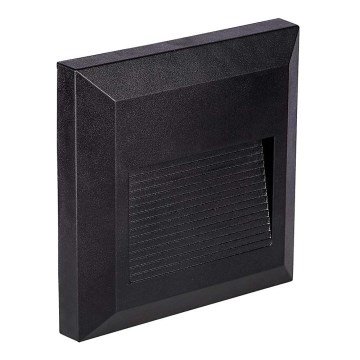 Lámpara LED para escaleras exterior LED/2W/230V IP65 3000K negra