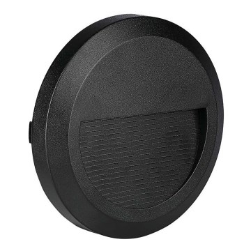 Lámpara LED para escaleras exterior LED/2W/230V IP65 4000K negra