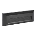Lámpara LED para escaleras exterior LED/3W/230V IP65 3000K negra