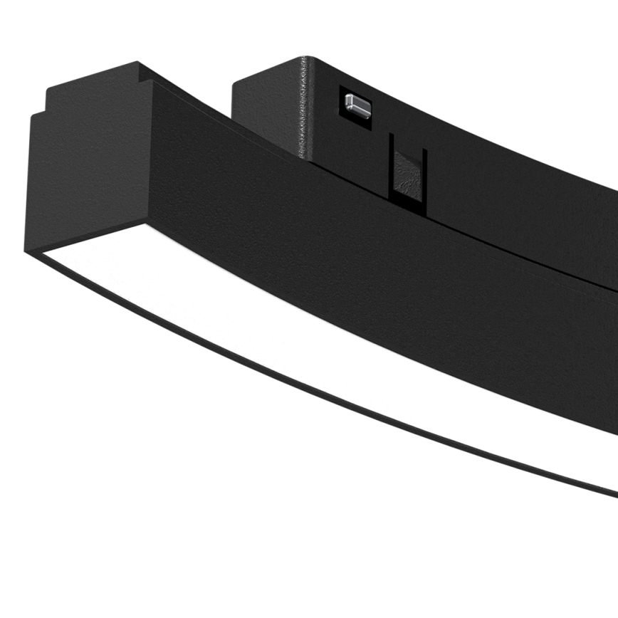 Lámpara LED para sistemas de raíles MAGNETIC TRACK LED/10W/48V 3000K negro