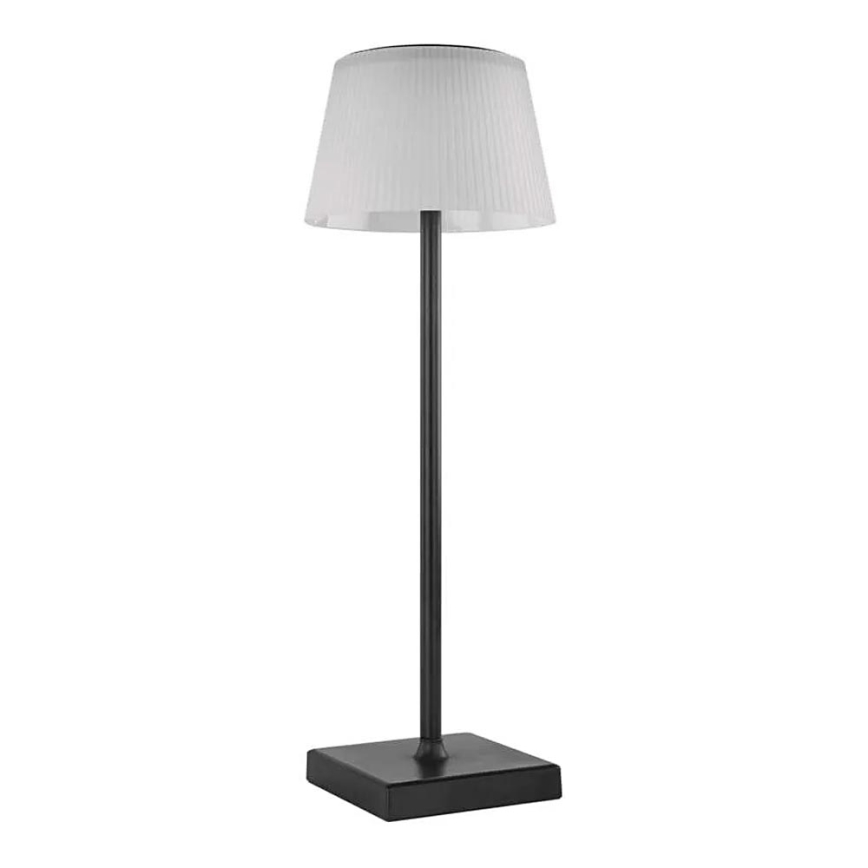 Lámpara LED recargable y regulable KATIE LED/4W/10V 1800mAh IP44 CRI 90 negro